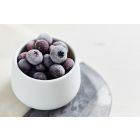 Frozen British Blueberries in a Pot